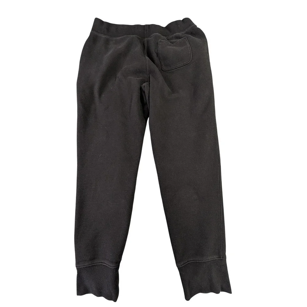 Champion Jogger Sweatpants Mens L Black Fleece Lined Drawstring Pockets‎ Active